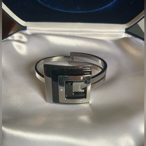 Makuti Kimana 3 Diamond & Stainless Origami Bracelet